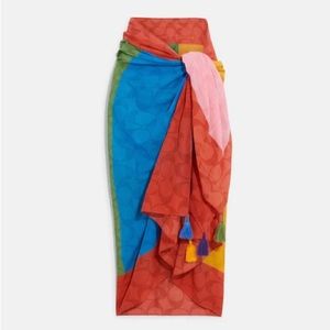 24HR DROP ⬇️ Coach Rainbow Sarong